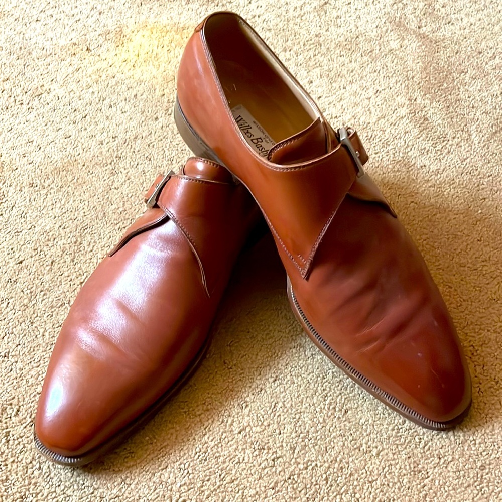 Gravati, monk strap, brown leather
